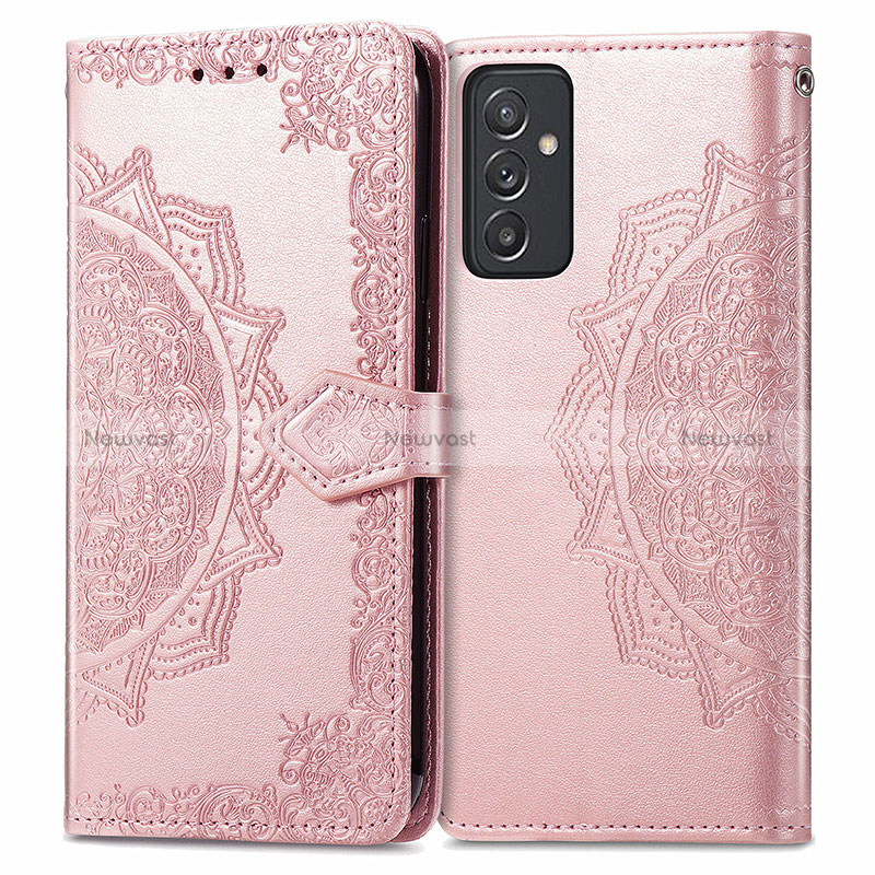 Leather Case Stands Fashionable Pattern Flip Cover Holder for Samsung Galaxy A15 5G