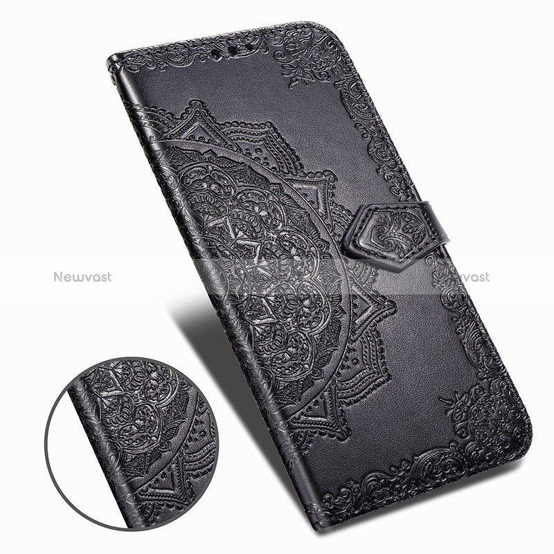 Leather Case Stands Fashionable Pattern Flip Cover Holder for Samsung Galaxy A51 5G
