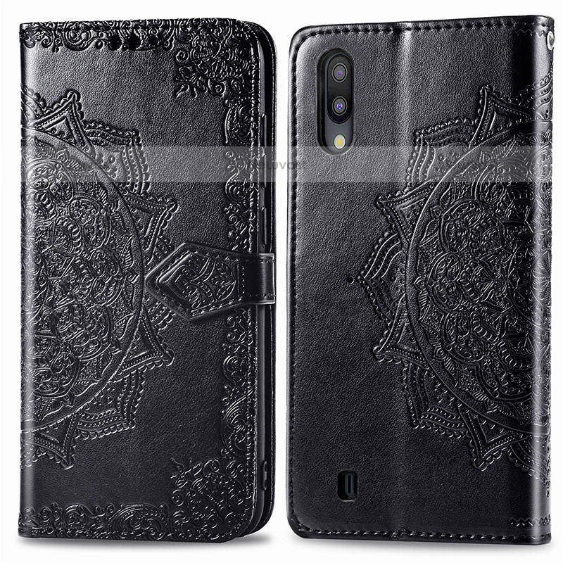 Leather Case Stands Fashionable Pattern Flip Cover Holder for Samsung Galaxy M10