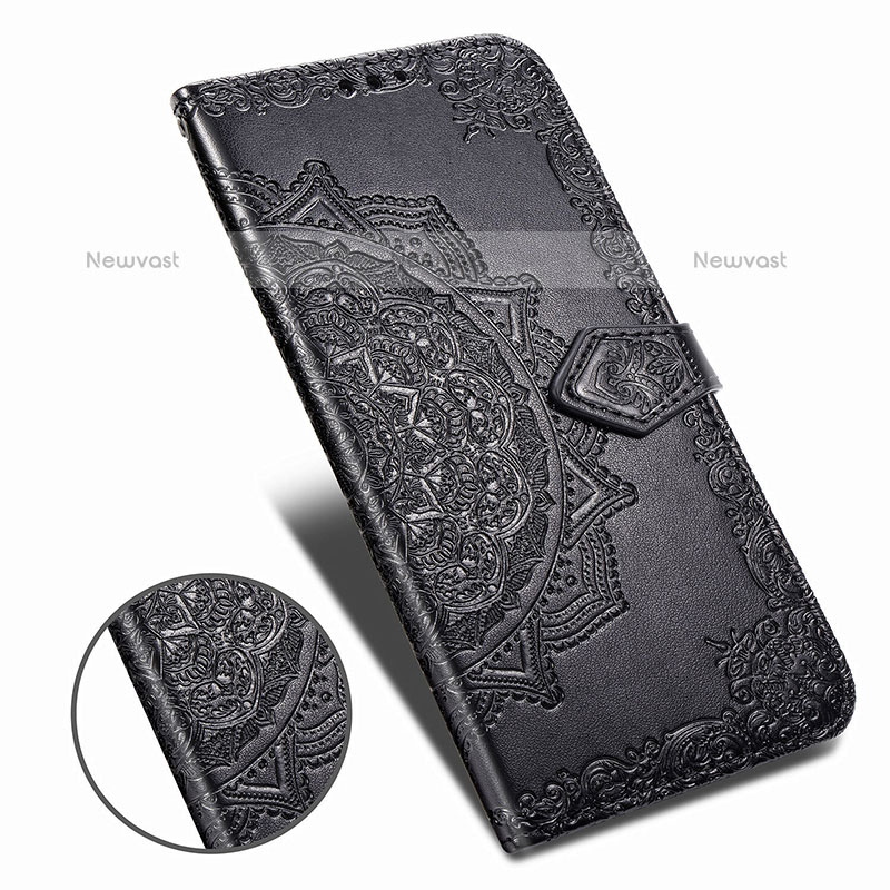 Leather Case Stands Fashionable Pattern Flip Cover Holder for Samsung Galaxy M30s