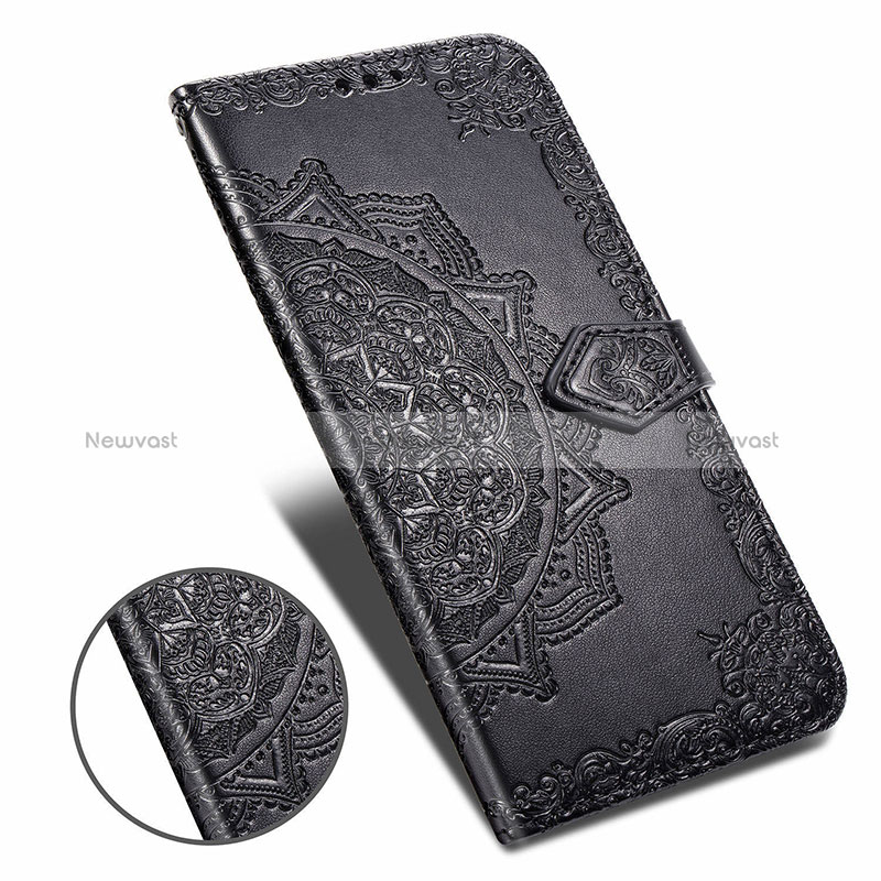 Leather Case Stands Fashionable Pattern Flip Cover Holder for Samsung Galaxy M80S