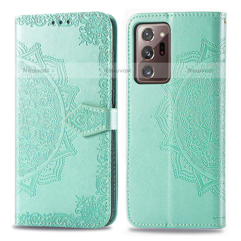 Leather Case Stands Fashionable Pattern Flip Cover Holder for Samsung Galaxy Note 20 Ultra 5G