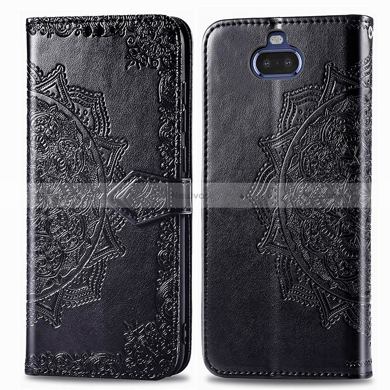 Leather Case Stands Fashionable Pattern Flip Cover Holder for Sony Xperia 8