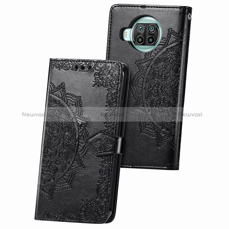 Leather Case Stands Fashionable Pattern Flip Cover Holder for Xiaomi Mi 10T Lite 5G