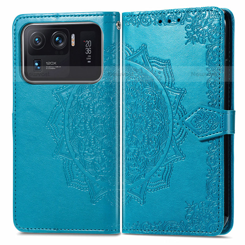 Leather Case Stands Fashionable Pattern Flip Cover Holder for Xiaomi Mi 11 Ultra 5G