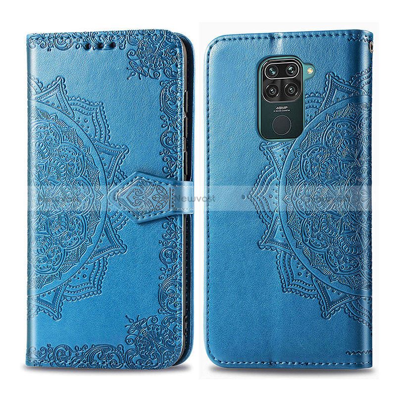 Leather Case Stands Fashionable Pattern Flip Cover Holder for Xiaomi Redmi Note 9