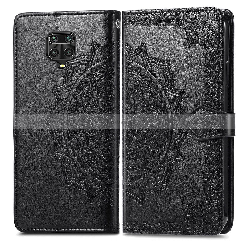 Leather Case Stands Fashionable Pattern Flip Cover Holder for Xiaomi Redmi Note 9 Pro Max