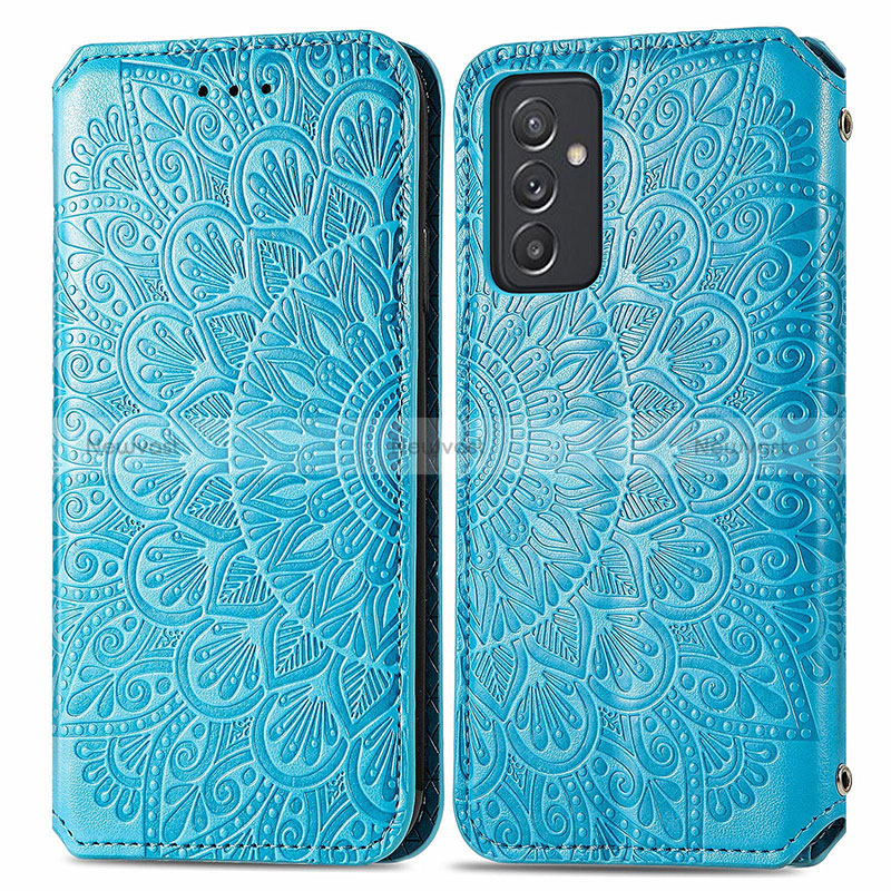 Leather Case Stands Fashionable Pattern Flip Cover Holder S01D for Samsung Galaxy A15 5G