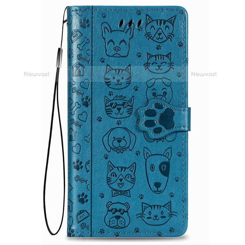 Leather Case Stands Fashionable Pattern Flip Cover Holder S05D for Samsung Galaxy S23 Plus 5G