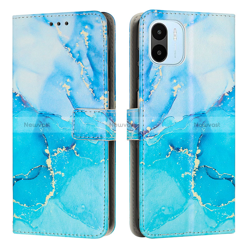Leather Case Stands Fashionable Pattern Flip Cover Holder Y01X for Xiaomi Redmi A2
