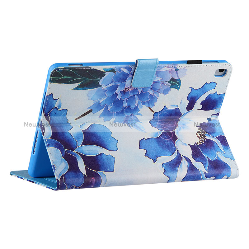 Leather Case Stands Fashionable Pattern Flip Cover Holder Y02B for Apple iPad 10.2 (2020)