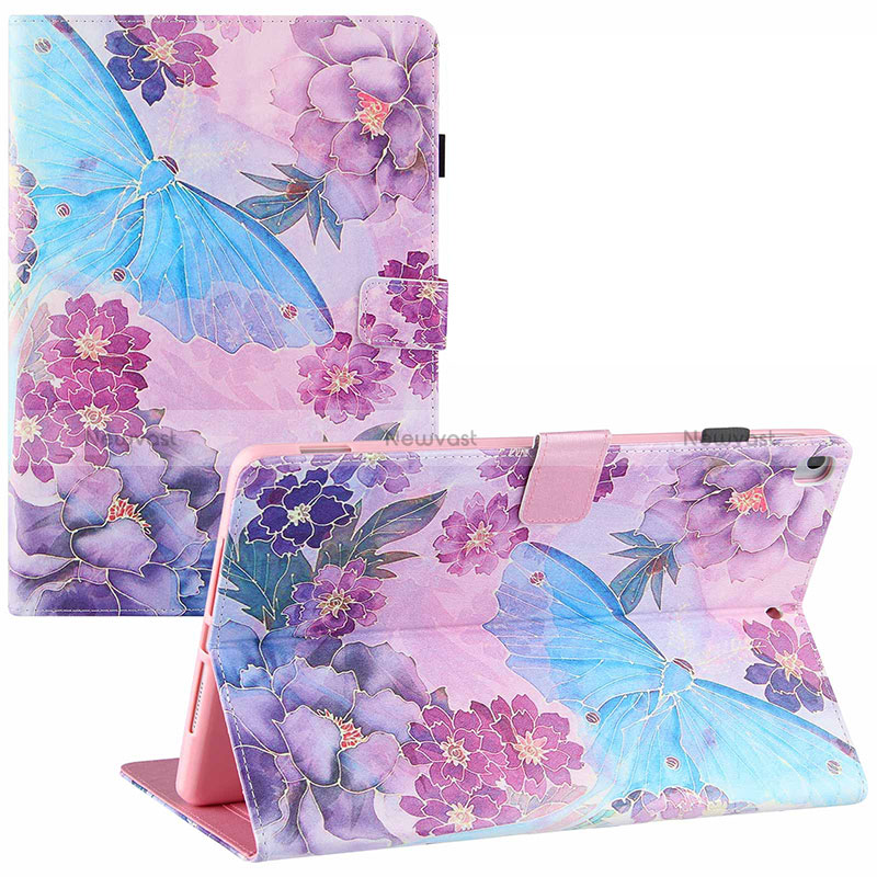 Leather Case Stands Fashionable Pattern Flip Cover Holder Y02B for Apple iPad Air 3