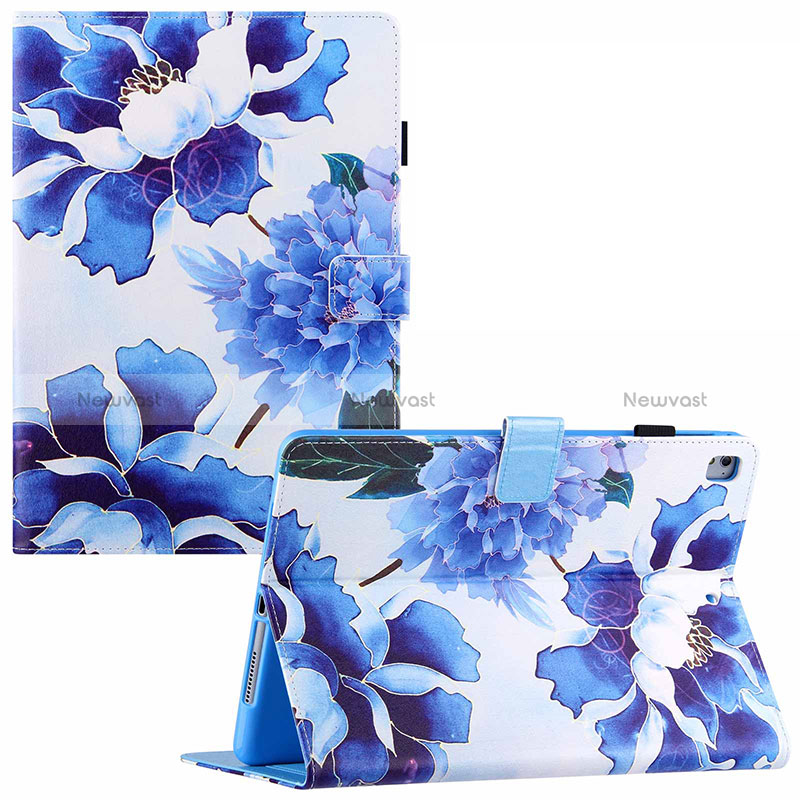 Leather Case Stands Fashionable Pattern Flip Cover Holder Y02B for Apple iPad Air