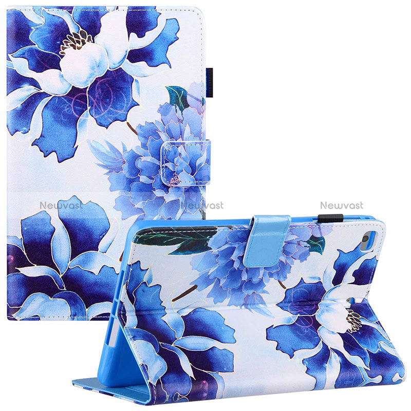 Leather Case Stands Fashionable Pattern Flip Cover Holder Y02B for Apple iPad Mini 5 (2019)