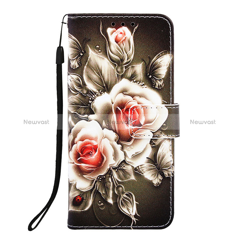 Leather Case Stands Fashionable Pattern Flip Cover Holder Y02B for Samsung Galaxy A30