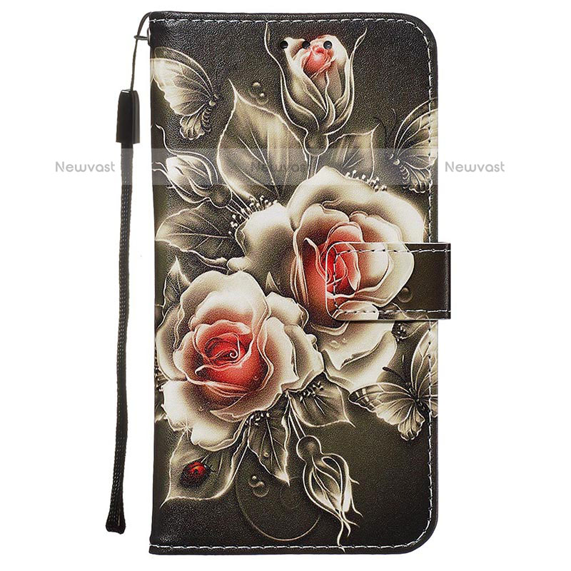 Leather Case Stands Fashionable Pattern Flip Cover Holder Y02B for Samsung Galaxy A51 4G
