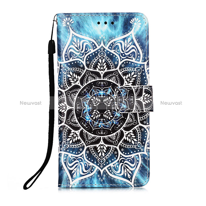 Leather Case Stands Fashionable Pattern Flip Cover Holder Y02B for Samsung Galaxy A52 5G