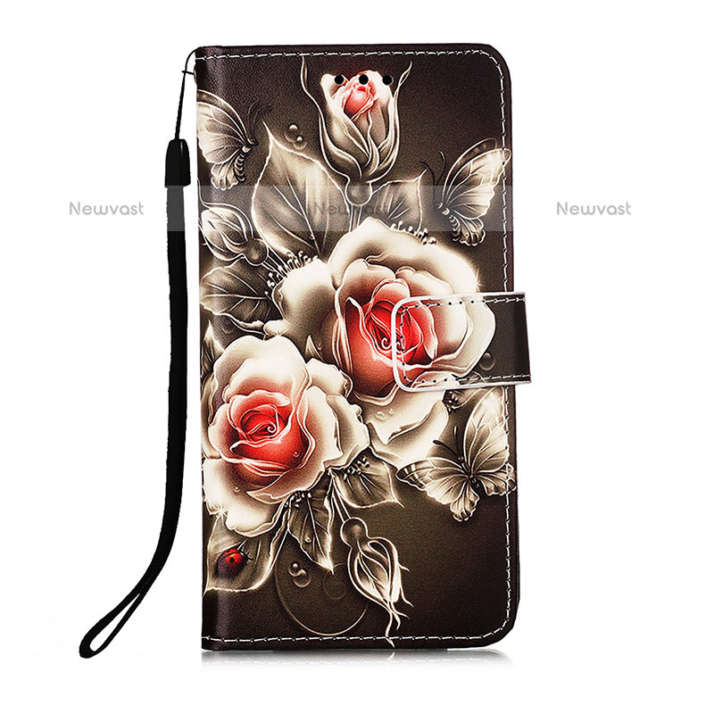 Leather Case Stands Fashionable Pattern Flip Cover Holder Y02B for Samsung Galaxy F12