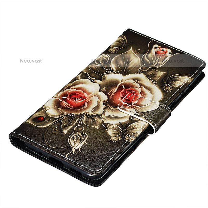 Leather Case Stands Fashionable Pattern Flip Cover Holder Y02B for Samsung Galaxy S20