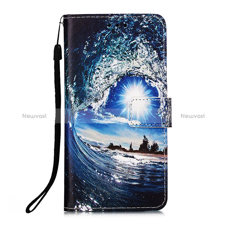 Leather Case Stands Fashionable Pattern Flip Cover Holder Y02B for Samsung Galaxy S20 FE 5G