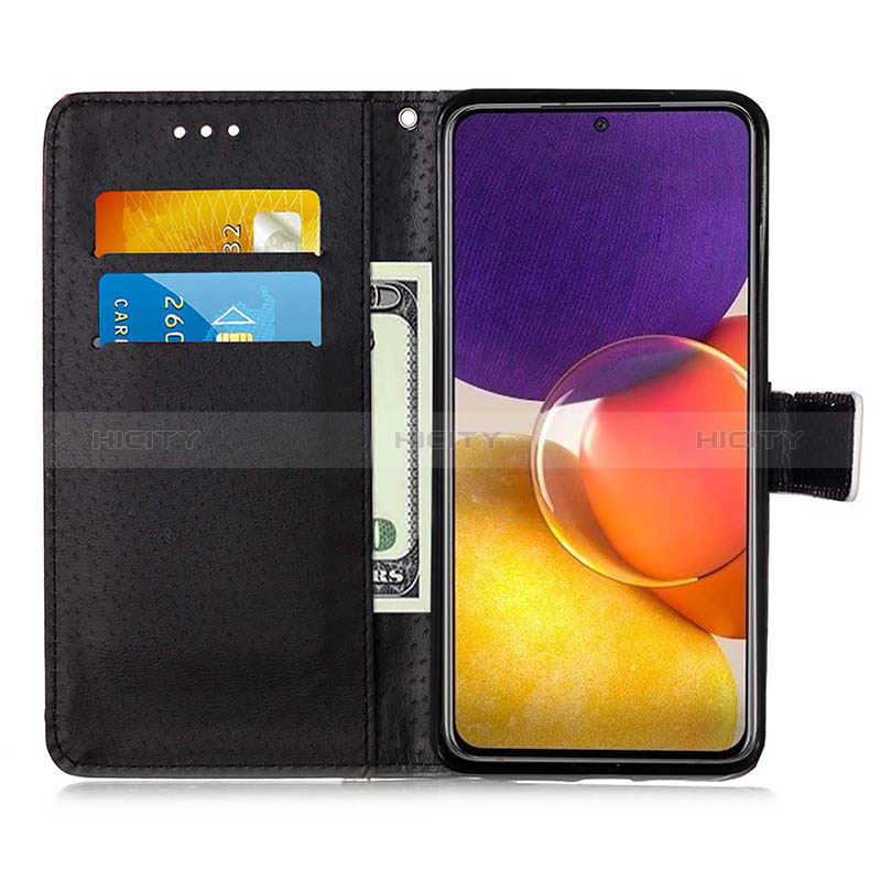Leather Case Stands Fashionable Pattern Flip Cover Holder Y02B for Samsung Galaxy S23 FE 5G