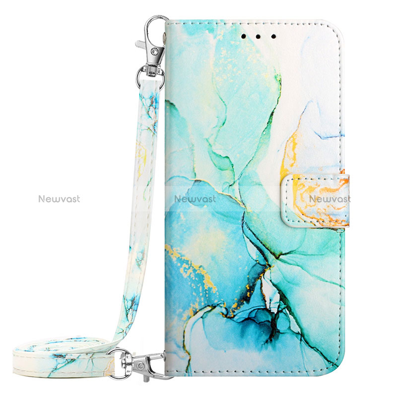Leather Case Stands Fashionable Pattern Flip Cover Holder Y03B for Huawei Honor Magic5 Pro 5G
