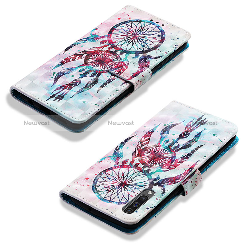 Leather Case Stands Fashionable Pattern Flip Cover Holder Y03B for Samsung Galaxy A30S