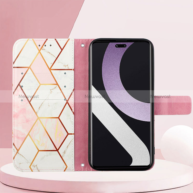 Leather Case Stands Fashionable Pattern Flip Cover Holder Y04B for Xiaomi Mi 12 Lite NE 5G