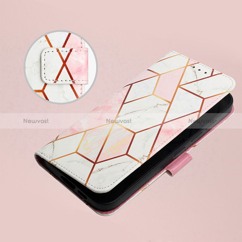 Leather Case Stands Fashionable Pattern Flip Cover Holder Y04B for Xiaomi Mi 12 Lite NE 5G