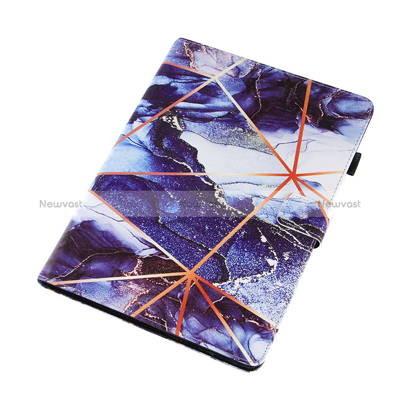 Leather Case Stands Fashionable Pattern Flip Cover Holder Y05B for Apple iPad Air