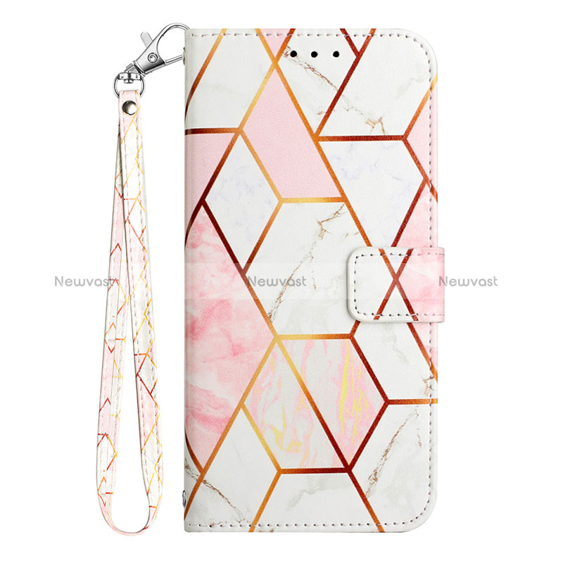 Leather Case Stands Fashionable Pattern Flip Cover Holder Y05B for Samsung Galaxy S20 FE 5G