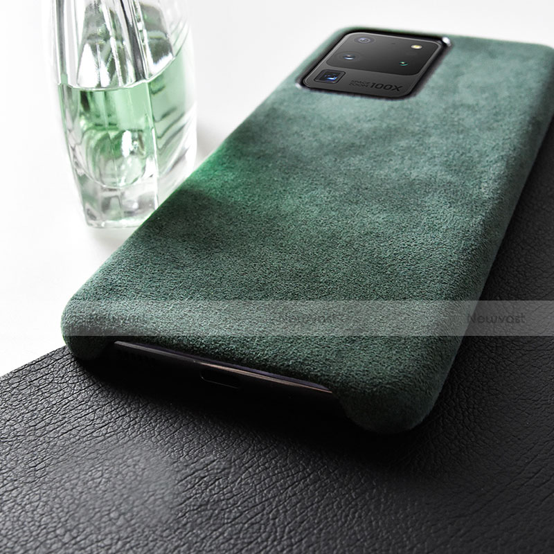 Leather Case Stands Flip Cover C01 Holder for Samsung Galaxy S20 Ultra 5G