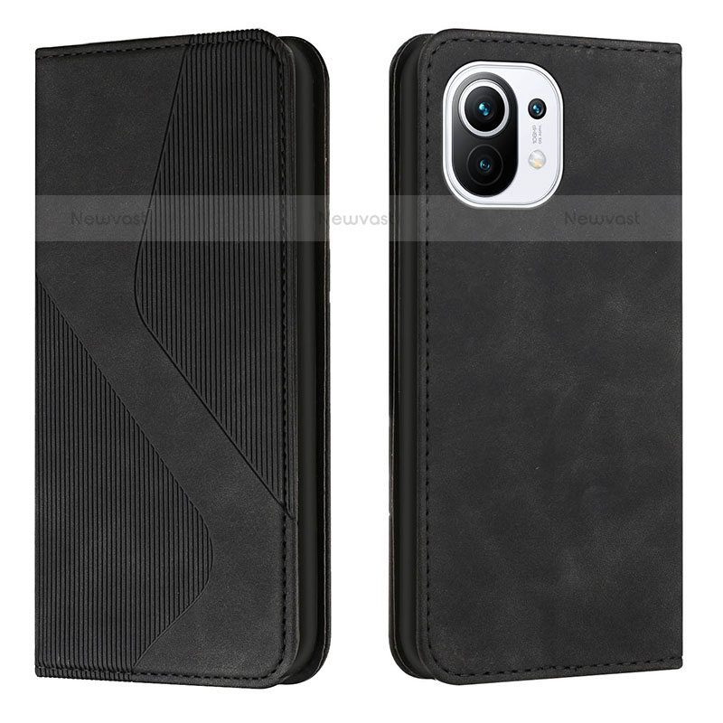 Leather Case Stands Flip Cover C02 Holder for Xiaomi Mi 11 5G