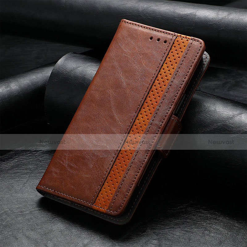 Leather Case Stands Flip Cover F04 Holder for Apple iPhone 13 Pro