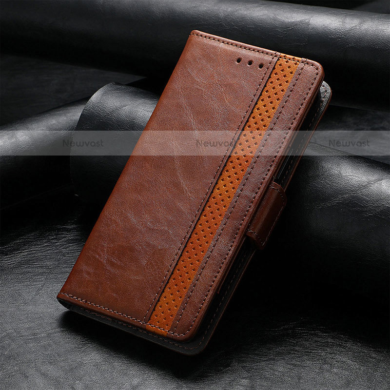 Leather Case Stands Flip Cover F04 Holder for Apple iPhone 14 Plus