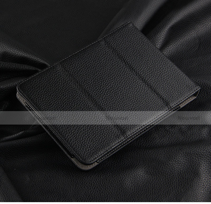 Leather Case Stands Flip Cover for Amazon Kindle Paperwhite 6 inch Black