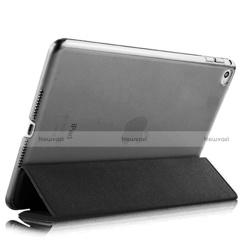 Leather Case Stands Flip Cover for Apple iPad Air 2 Black