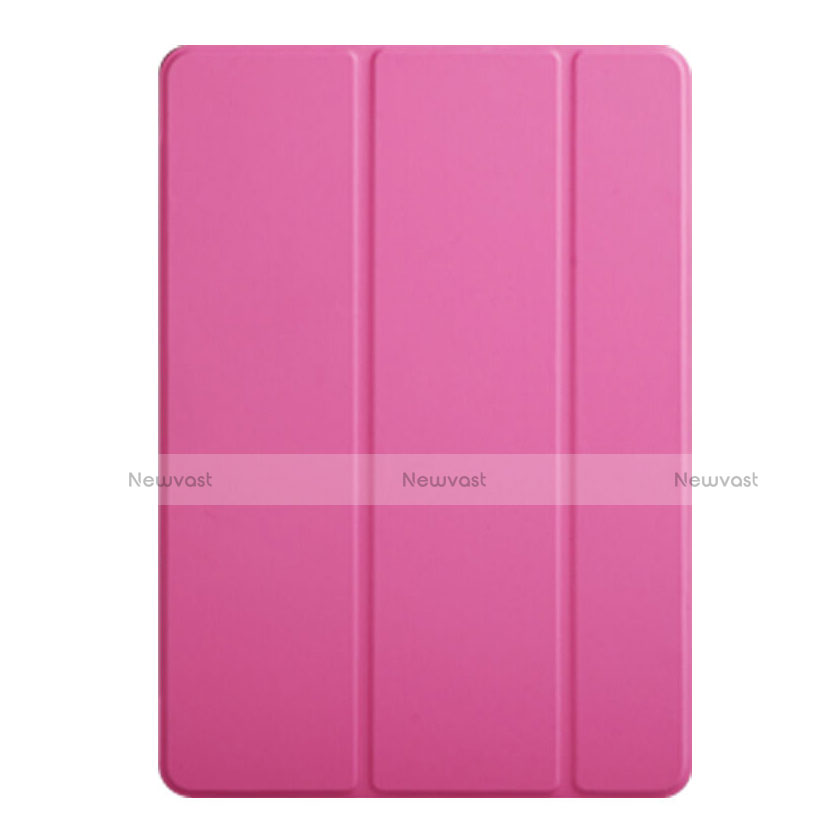 Leather Case Stands Flip Cover for Apple iPad Mini 3 Hot Pink