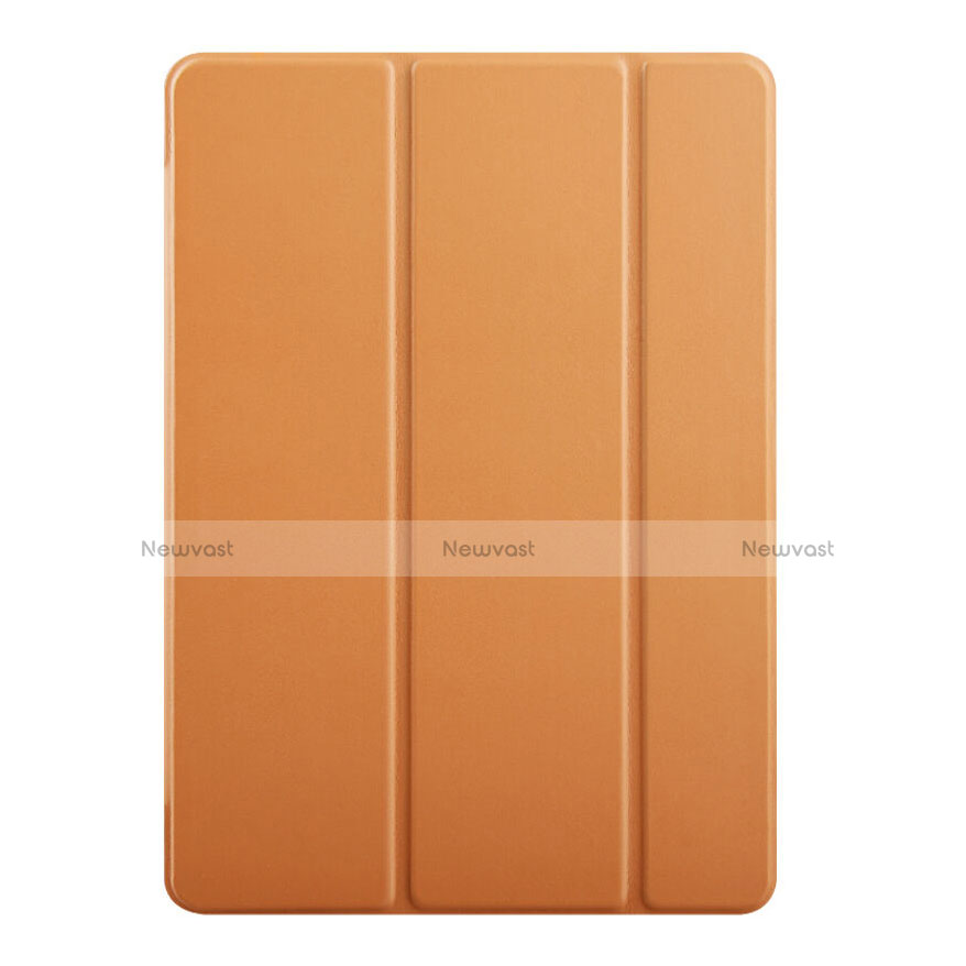 Leather Case Stands Flip Cover for Apple iPad Mini 4 Brown