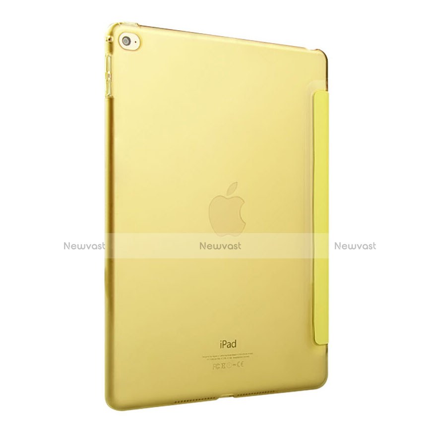 Leather Case Stands Flip Cover for Apple iPad Mini 4 Green