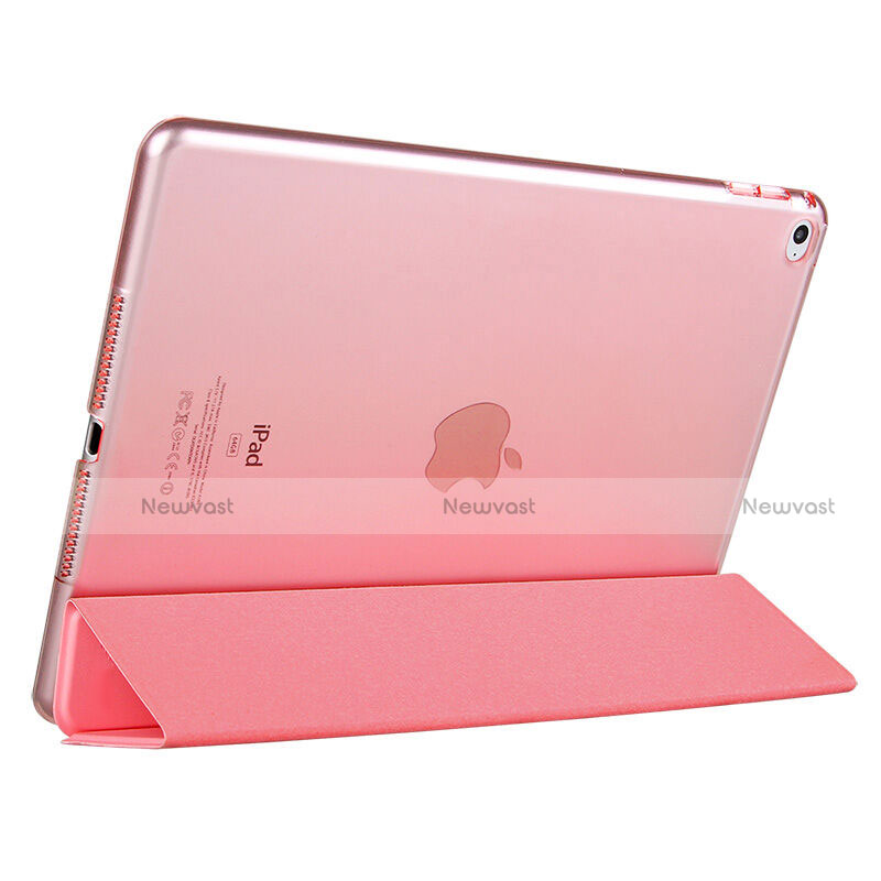 Leather Case Stands Flip Cover for Apple iPad Mini 4 Pink