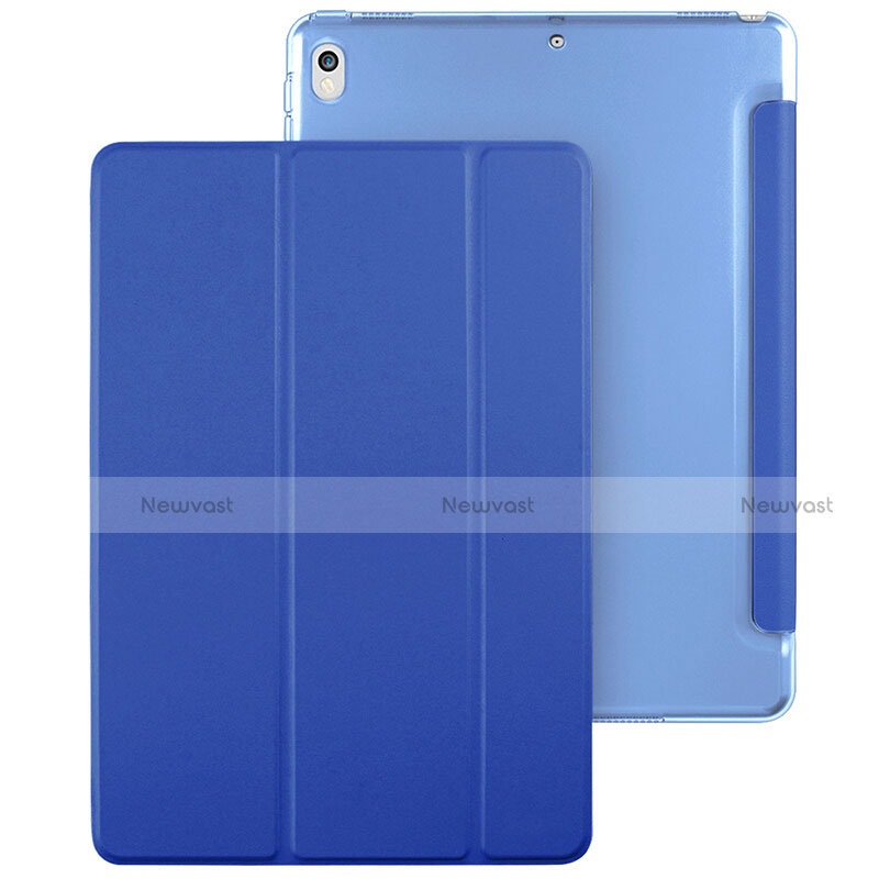 Leather Case Stands Flip Cover for Apple iPad Pro 10.5 Blue