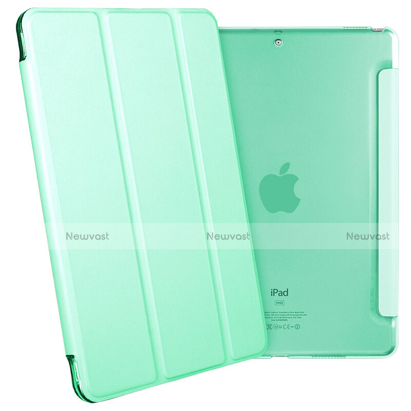 Leather Case Stands Flip Cover for Apple iPad Pro 10.5 Green