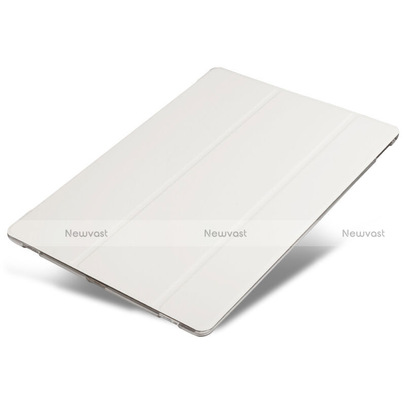 Leather Case Stands Flip Cover for Apple iPad Pro 12.9 White