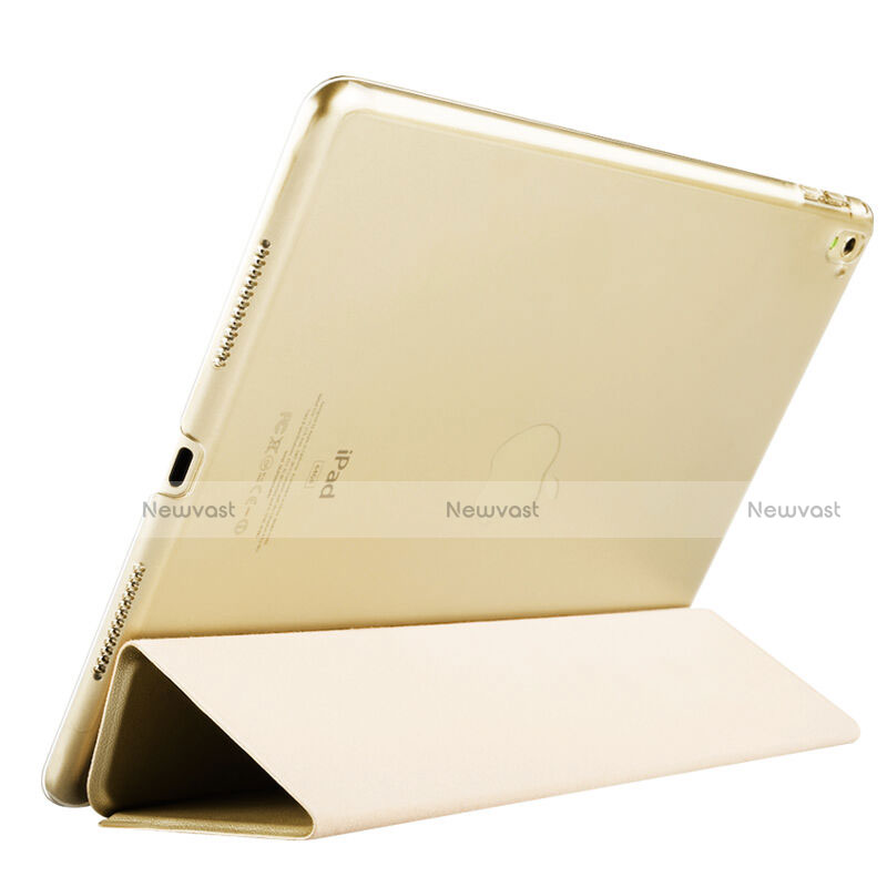 Leather Case Stands Flip Cover for Apple iPad Pro 9.7 Gold