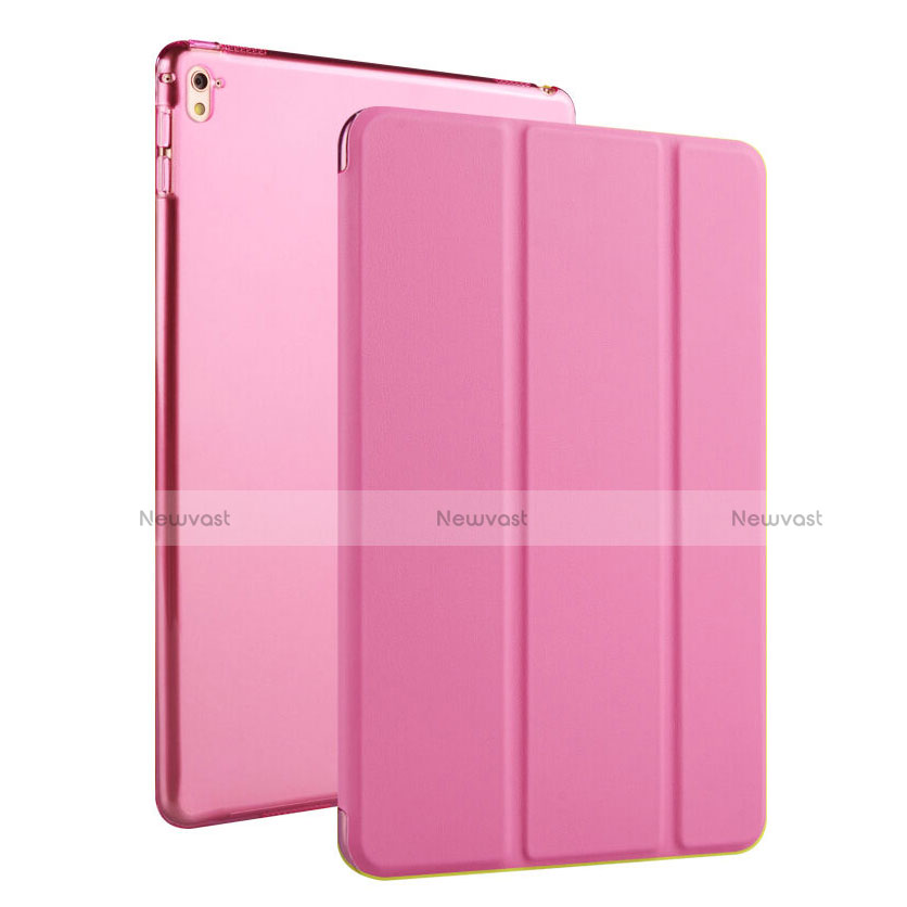 Leather Case Stands Flip Cover for Apple iPad Pro 9.7 Pink