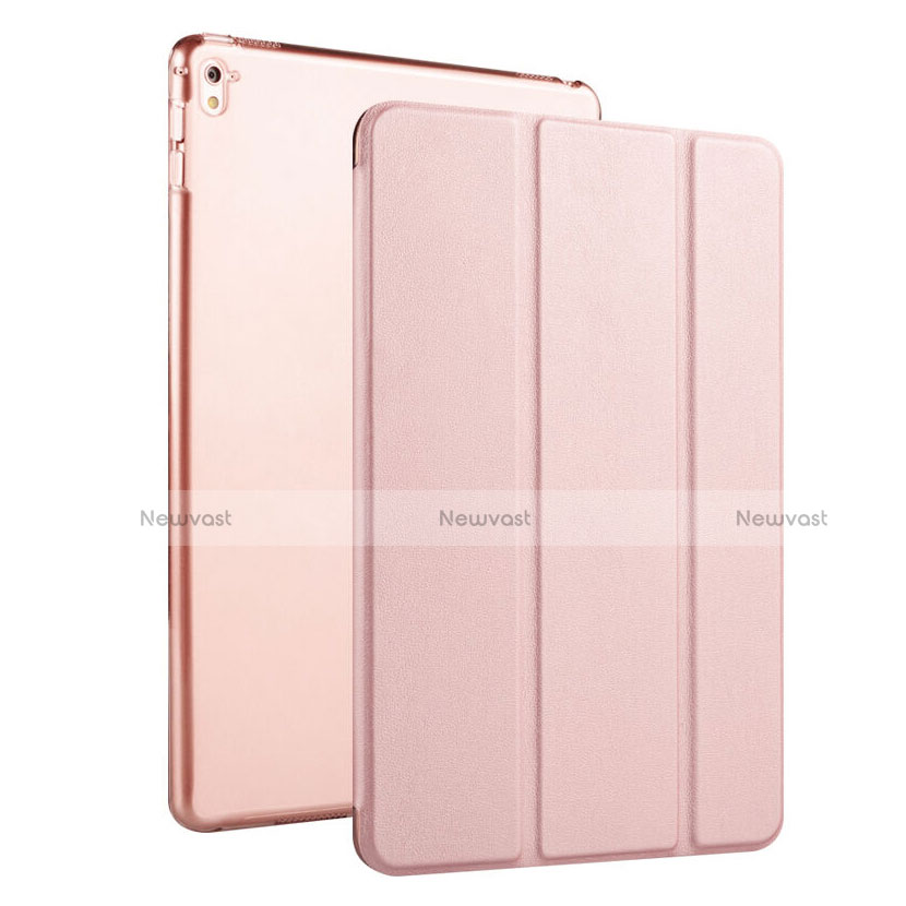 Leather Case Stands Flip Cover for Apple iPad Pro 9.7 Rose Gold