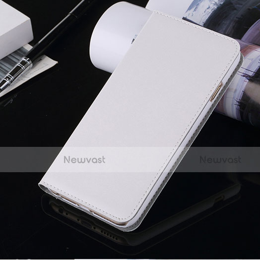 Leather Case Stands Flip Cover for Apple iPhone 6 White