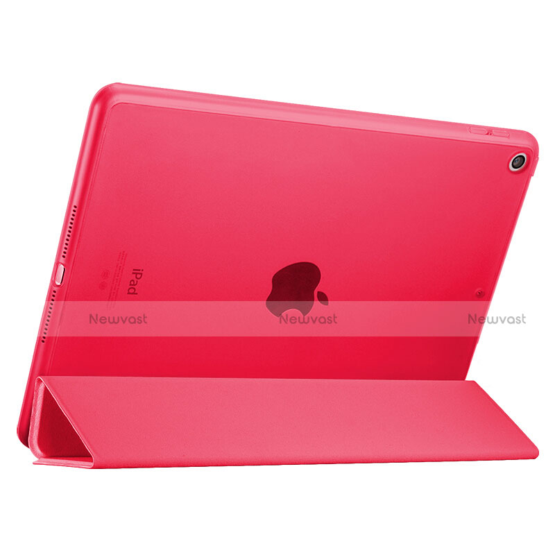 Leather Case Stands Flip Cover for Apple New iPad 9.7 (2018) Red