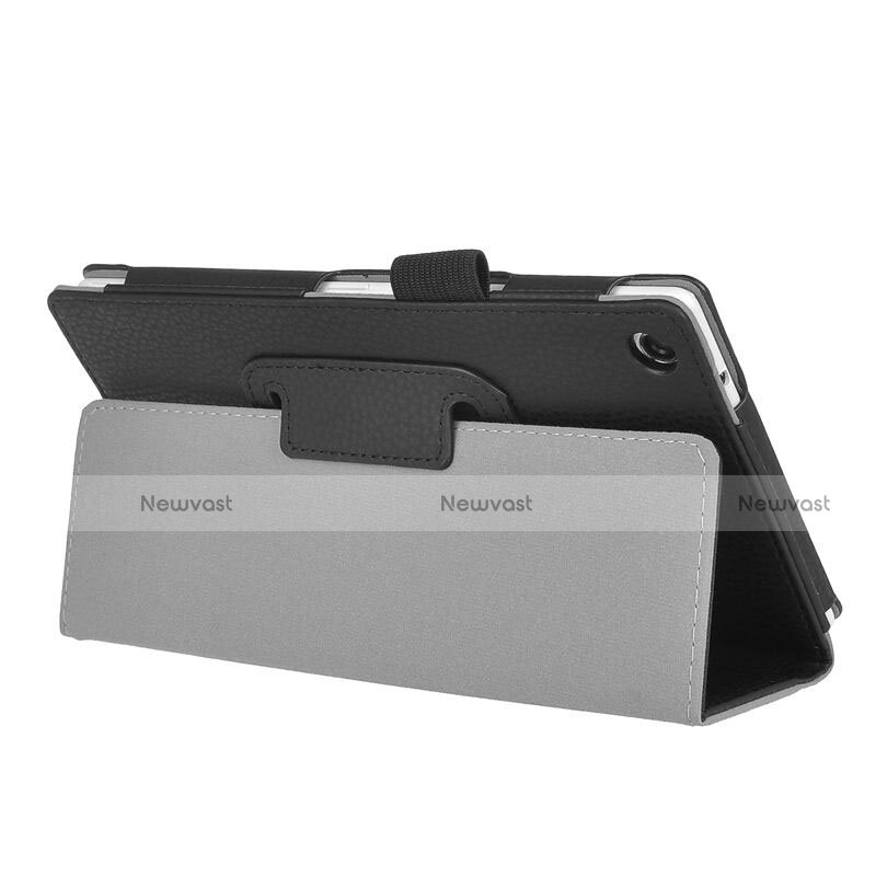 Leather Case Stands Flip Cover for Asus ZenPad C 7.0 Z170CG Black